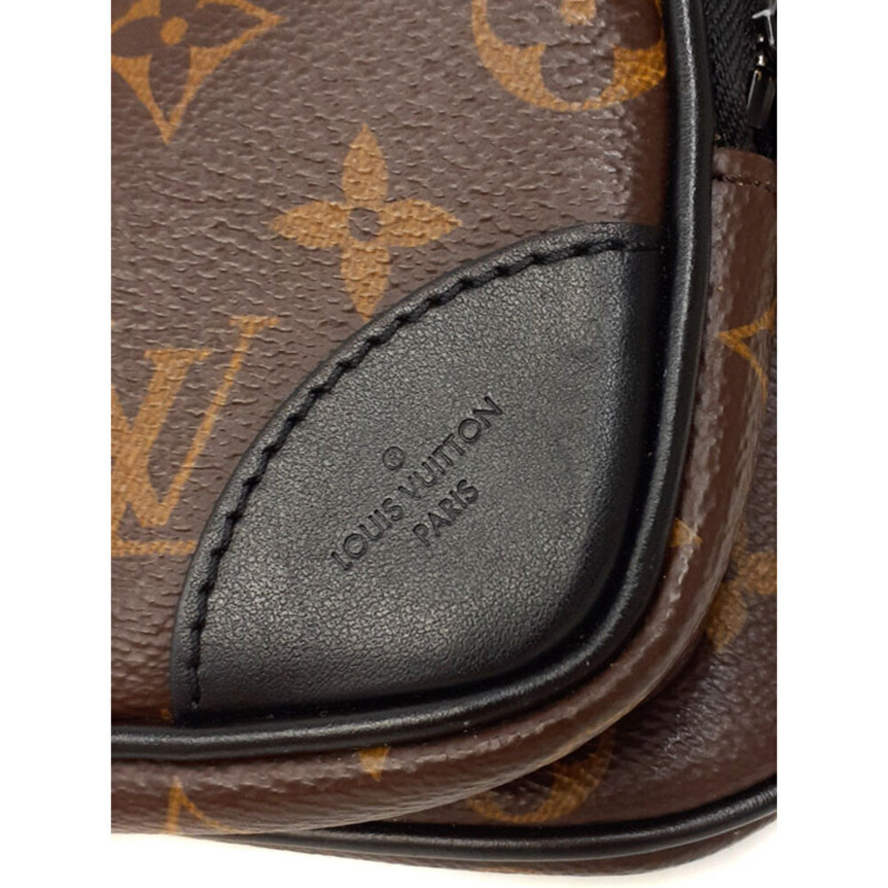 Louis Vuitton Monogram Macassar Brown Christopher Bum Bag Body - Picture 5 of 9